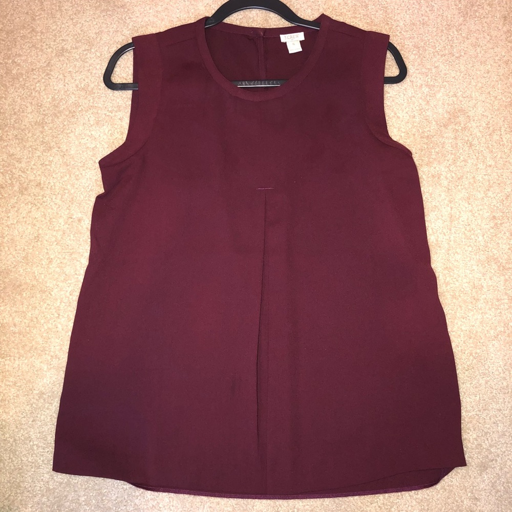 J. Crew Maroon Top